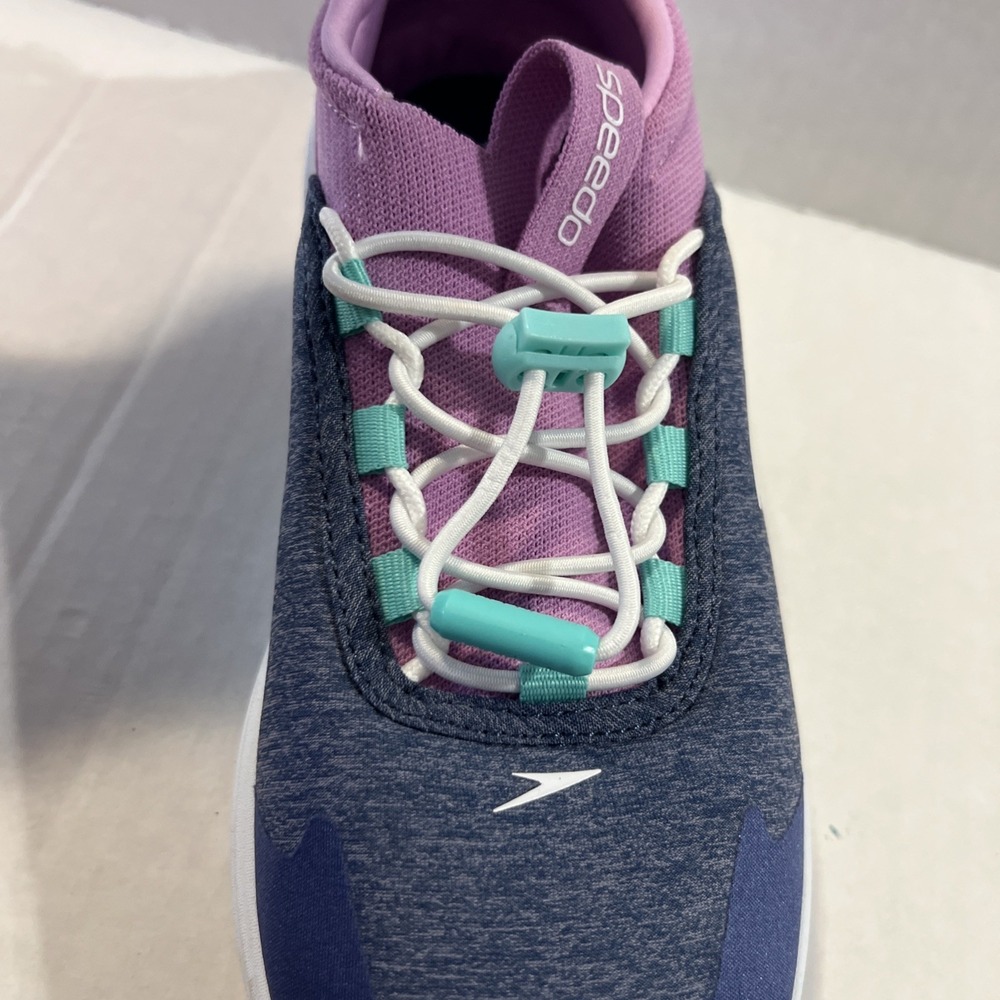 Speedo Women Blue And Pink Surf Walker Comfort Casual Shoes Sneakers Size 7-8‎ - Picture 7 of 8